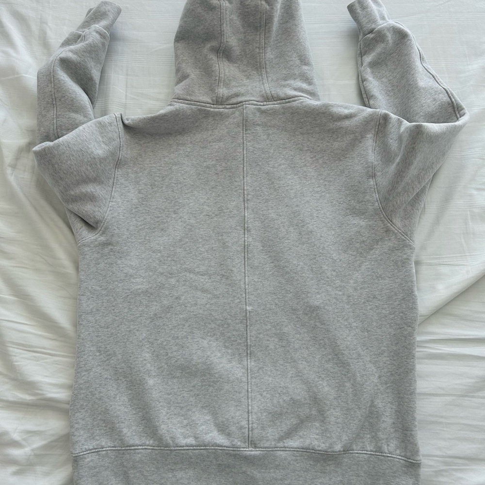 Athleta Light Gray women’s  Hoodie size m - Picture 6 of 9